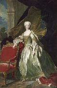 Jean Baptiste van Loo Portrait of Maria Teresa Rafaela of Spain oil painting on canvas